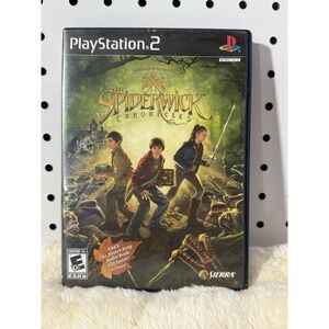 The Spiderwick Chronicles Sony PlayStation 2 PS2 Complete Case Disc Not Tested